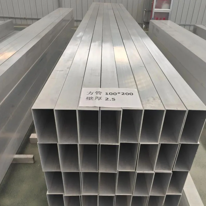1060 Alüminium Kvadrat Boru